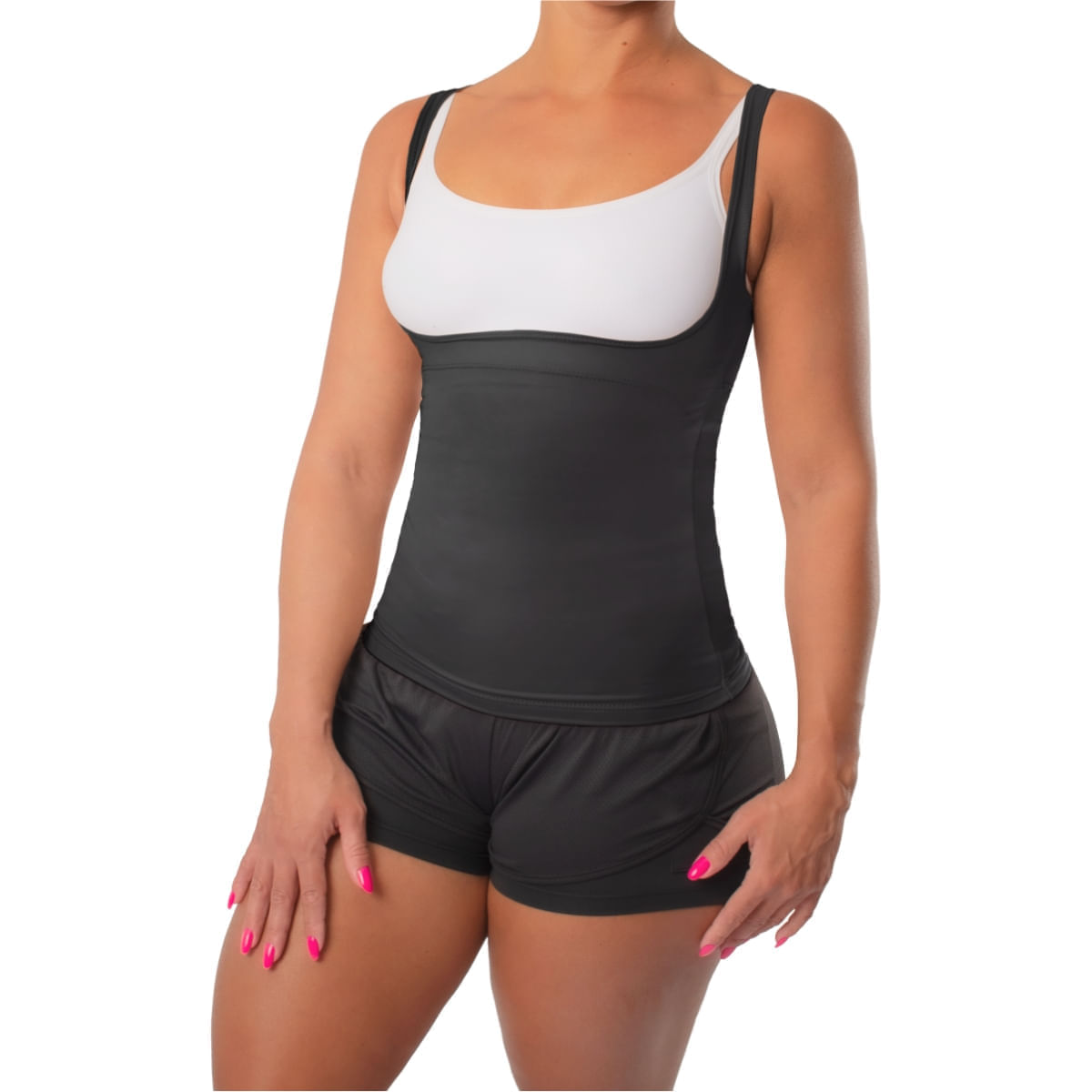 Cinta Modeladora e Postural Feminina – Correção Postural Compressão e Redução de Medidas Ideal®