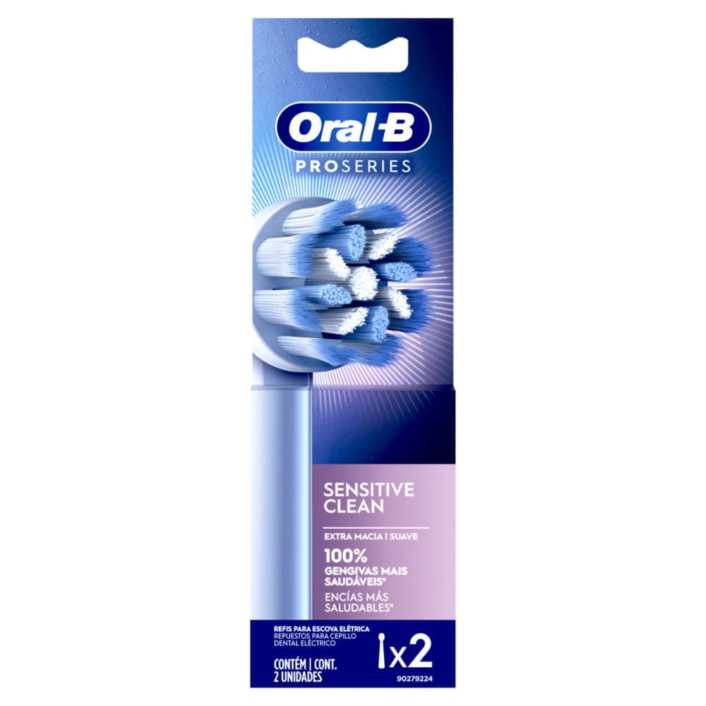 Refil Para Escova Elétrica Oral B Sensi Ultrafino Com 2 Refil Para Escova Eletrica Oral B Sensi Ultrafino Com 2