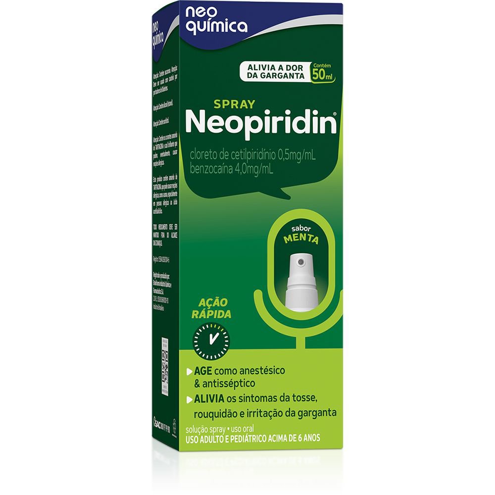 Neopiridin Spray para Garganta Neo Química 50ml — foto 5